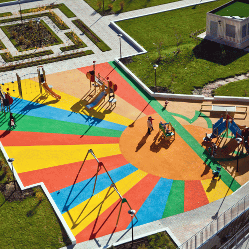 Playground coatings